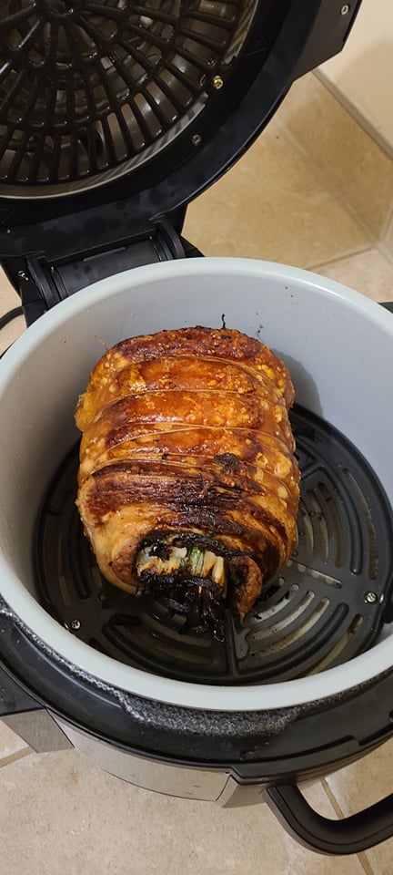 Healthy kitchen appliances - roasted pork loin