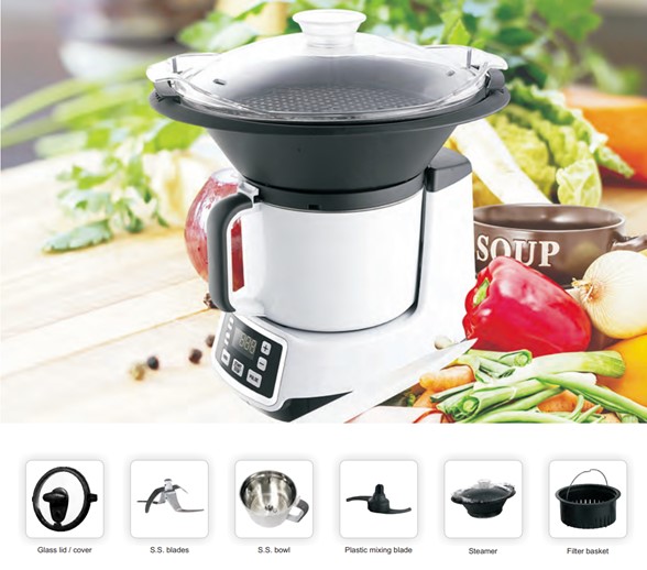 Multi function kitchen appliance- multi cooker with steamer
