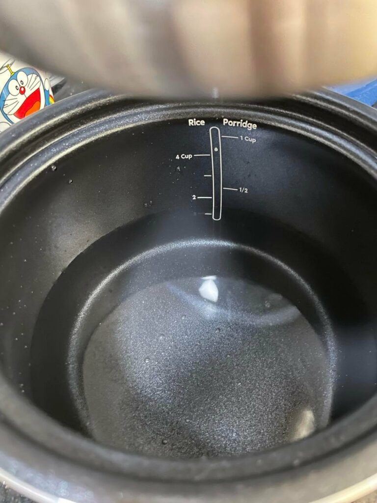 An introduction to low sugar rice cooker - water level