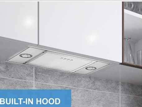 How does a kitchen hood work - built-in hood