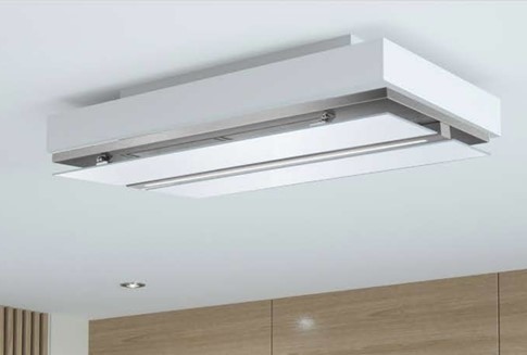 How does a kitchen hood work - ceiling hood