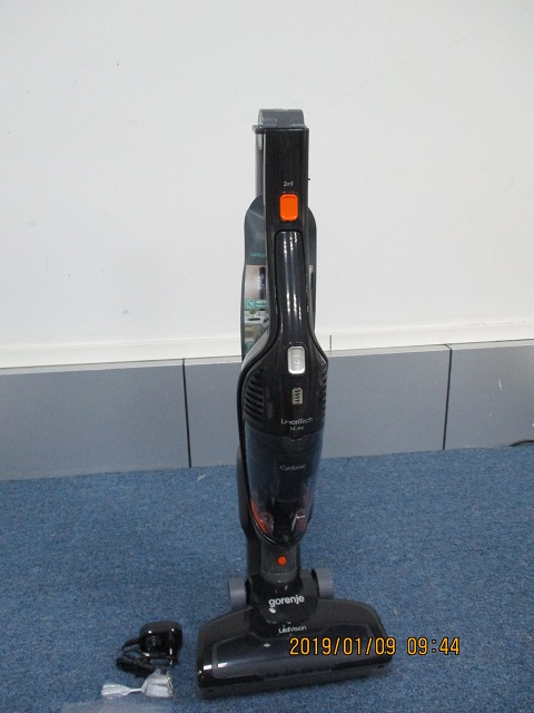 Why Is a Cordless Vacuum Better - folded upright cordless vacuum cleaner