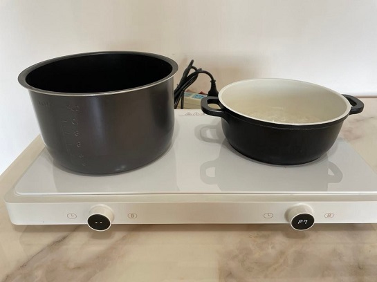 What is the Best Freestanding Induction Cooker for Home Use - double induction with grill (using another pot)