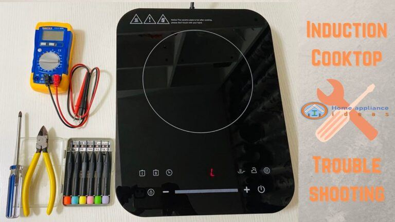 Photo of an Induction Cooker and troubleshooting tools